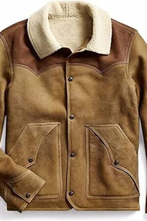 John-Dutton-Yellowstone-Season-3-fur-Collar-Brown-Leather-Jacket
