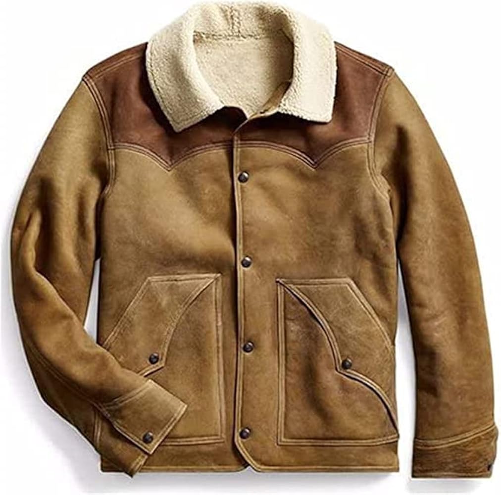 John-Dutton-Yellowstone-Season-3-fur-Collar-Brown-Leather-Jacket
