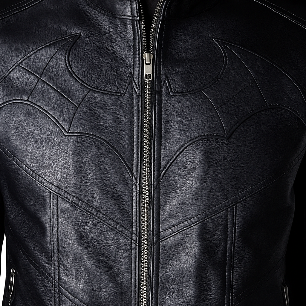 batman-arkham-knight-black-leather-jacket-dc-comics-edition-closeup